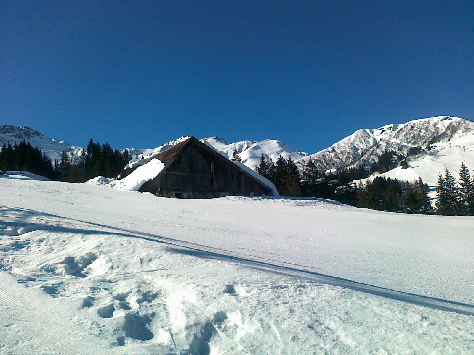 Chalet de montagne au bord des pistes à Valmorel
