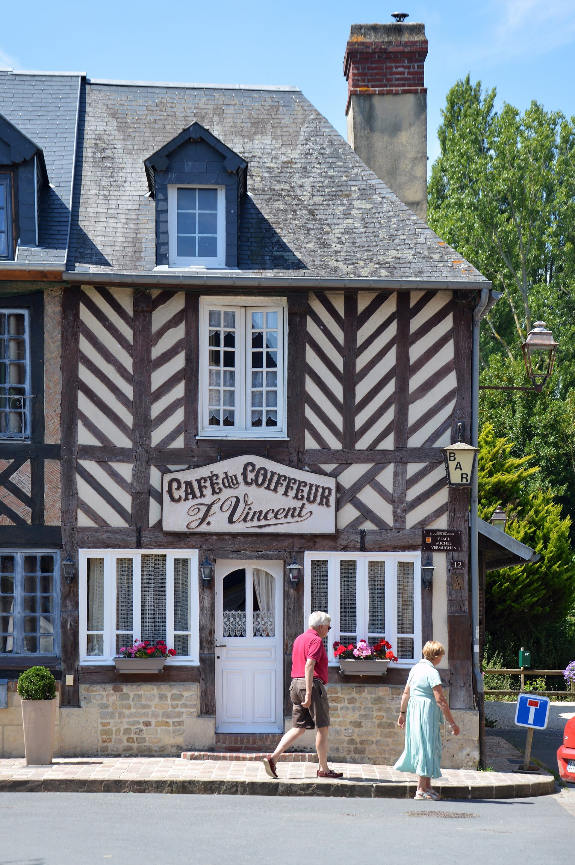 Maison à colombage de Beuvron-en-Auge, dans le pays d’Auge